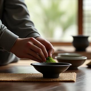 茶道体験の様子